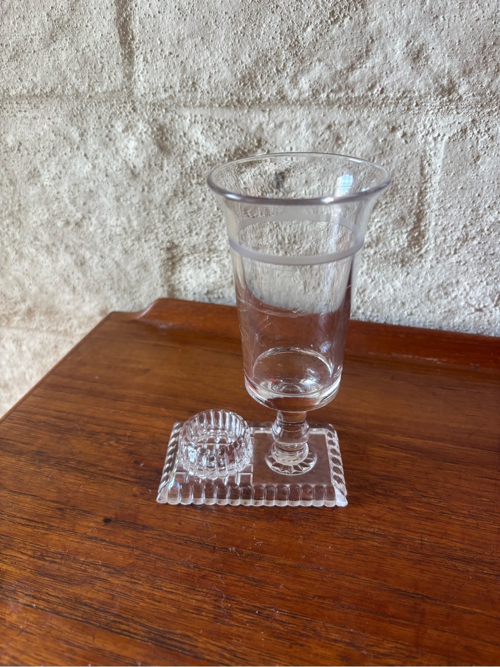 Antique Individual Celery Server with Salt Cellar-1920s